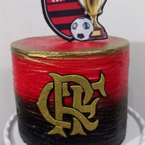Bolo fake - Flamengo