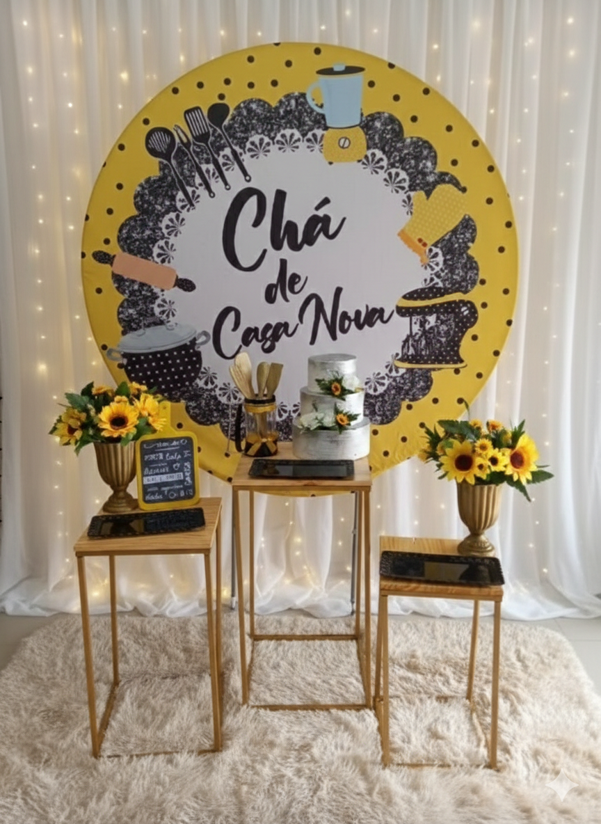 Cha casa nova/ panela