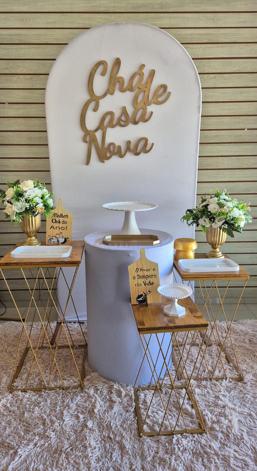 cha casa nova /panela