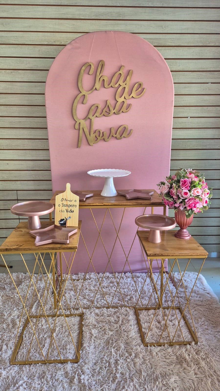 cha casa nova/panela