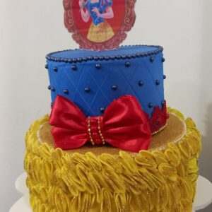 Bolo fake Branca de neve