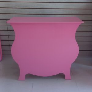 Cômoda rosa